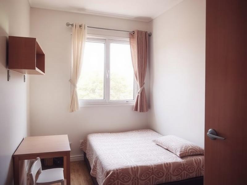 Single Room affordable housing unit interior